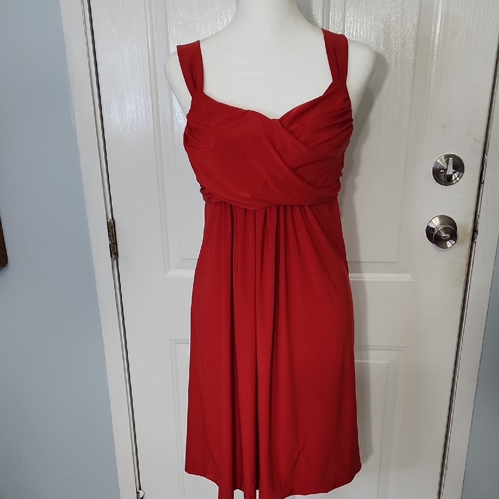 Soma Elegant Red Midi Dress